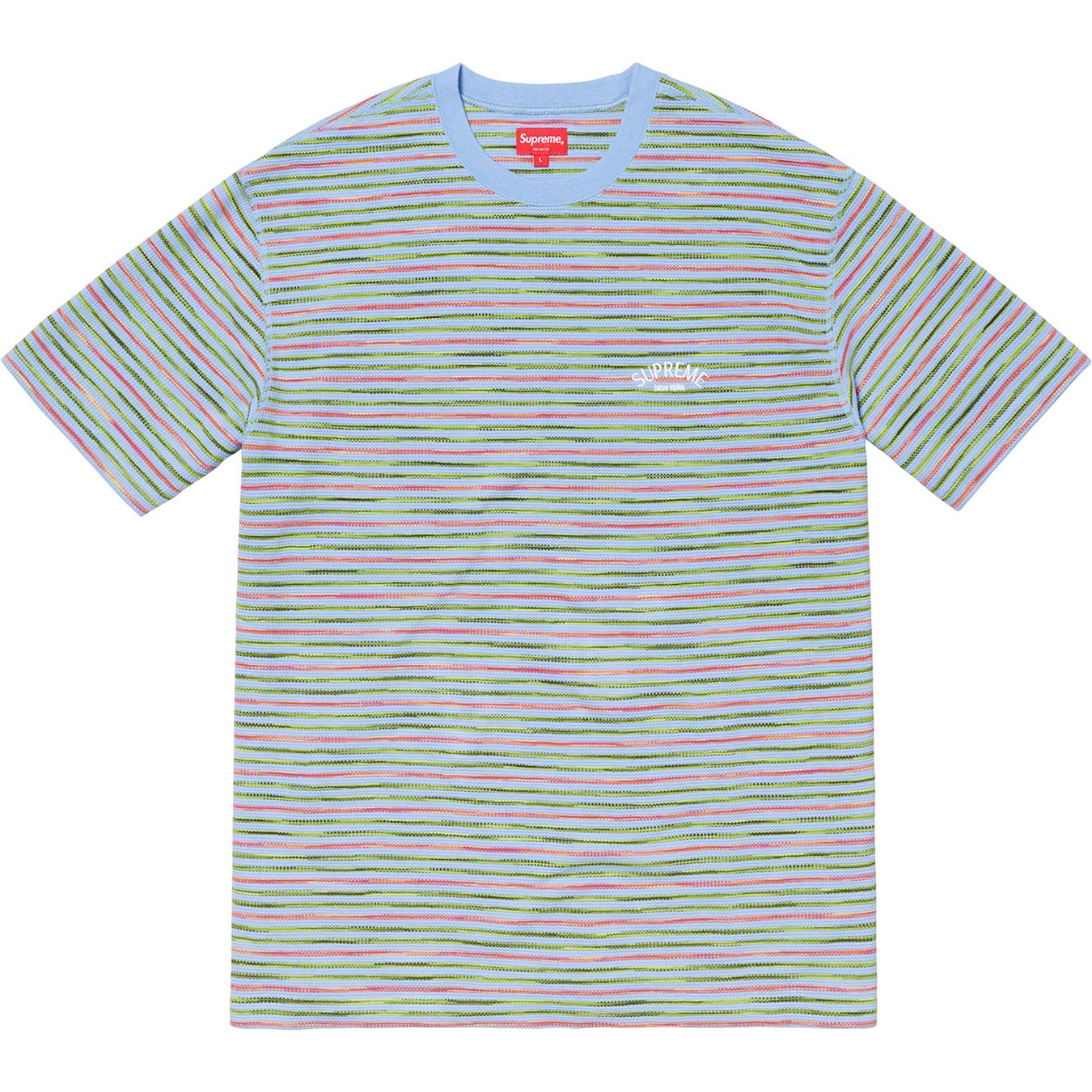 Stripe Thermal S/S Top view 4